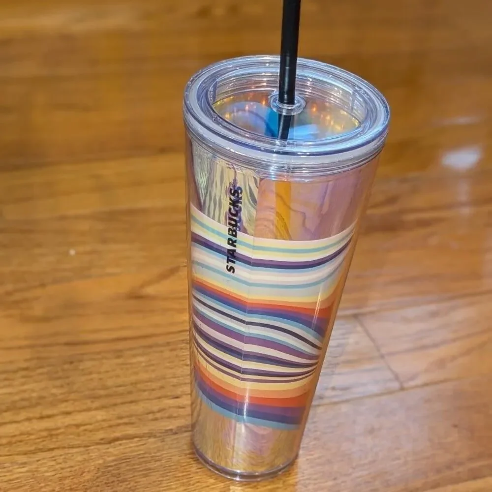 Starbucks PRIDE Rainbow Venti Cold‎ Venti Coffee Tumbler Cup